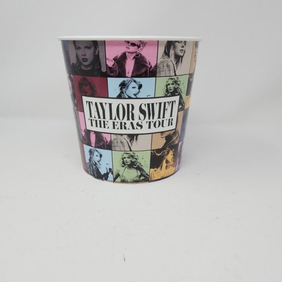 Taylor Swift The Eras Tour Movie Plastic Popcorn Bucket Cinemark‎ Exclusive - Picture 8 of 8